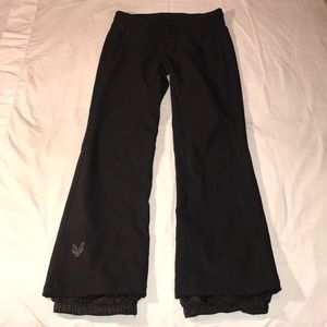 Snow Bunny Black Pants Sports Ladies Snowboarding